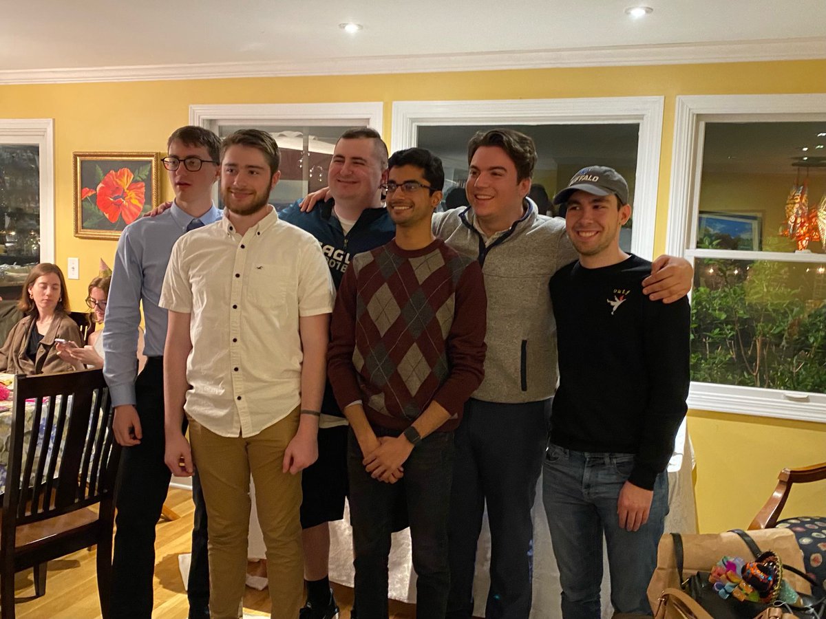 Congratulations guys! Andrew, Adam, Max, Anish, John, Seth #UBClassof2023 #UBCAS #UBSEAS #UBHonors