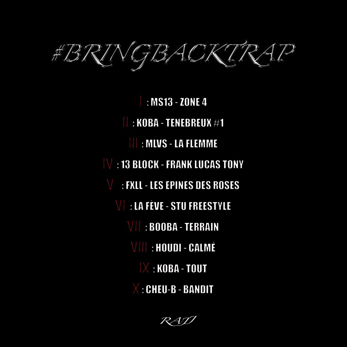 indienmoderne's tweet photo. Premier set : #BRINGBACKTRAP
๐๐ฟโจ
https://t.co/KQxKybSIFB https://t.co/h93FWn7Jlg