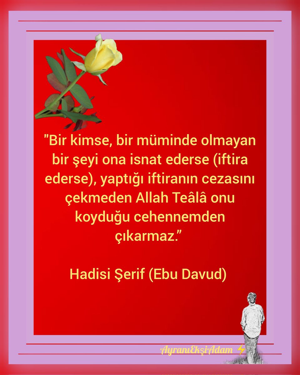 #hzmuhammedsav 🌹 
#hadisişerif
#iftira
#cehennem
#AyranıEkşiAdam ⚡