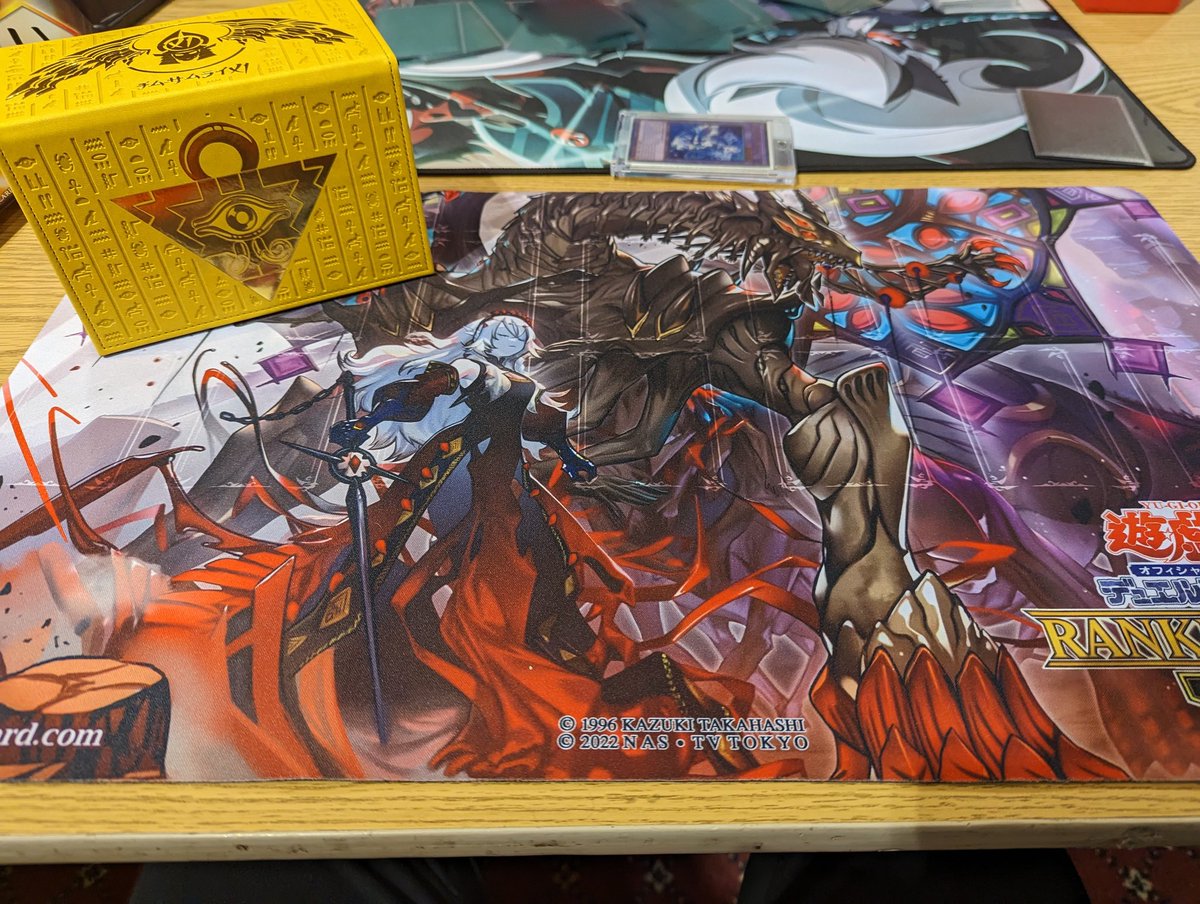 DNaismith's tweet photo. It was great being able to rock the new @teamsamuraix1 deck box for my first regional! First of many! #yugiohtcg https://t.co/AfMqxRywz5