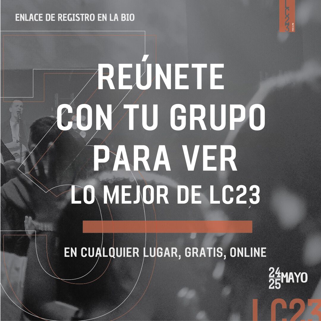 AlphaSpain's tweet image. Lo mejor de la Leadership es comentar y verlo en grupo.
No dudes en *registrarte como grupo* al hacer la inscripción en la Leadership Online.
Dos días con el mismo contenido para que puedas elegir el que mejor te convenga:
- 24 de mayo
- 25 de mayo
sp.watch.leadershipconference.org.uk