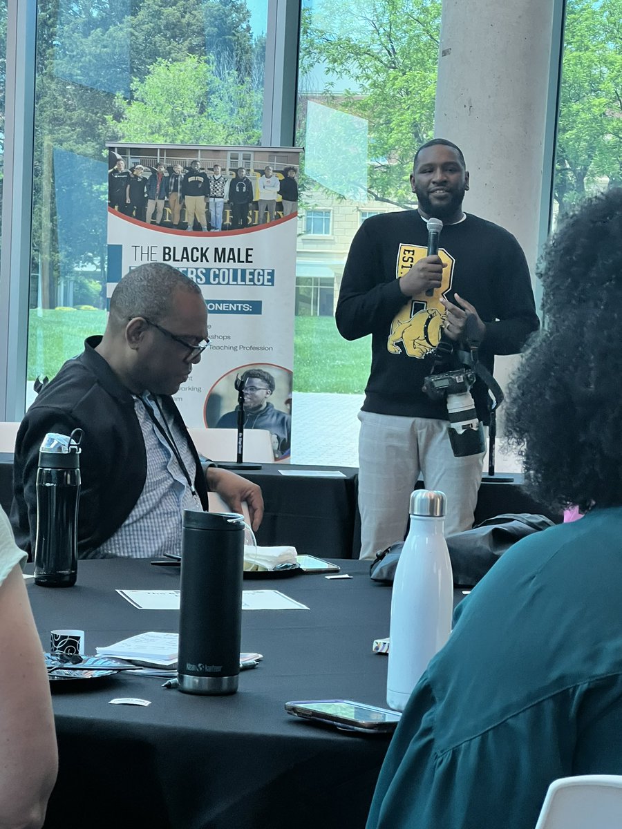 Inspiring the next generation of Black male teachers through the BOND Academy & Bowie State’s educational partnership. #elementaryed #BONDAcademy