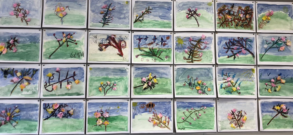 Mooie schilderijtjes van groep 3b. En geweldige eindcito-scores groepen 8. Et Buut, creatief in denken en doen! Heerlijk om hier te werken. We hebben een vacature voor een leerkracht! Laat die kans niet voorbijgaan! 😄 <a href="/ZaanPrimair/">ZaanPrimair</a>