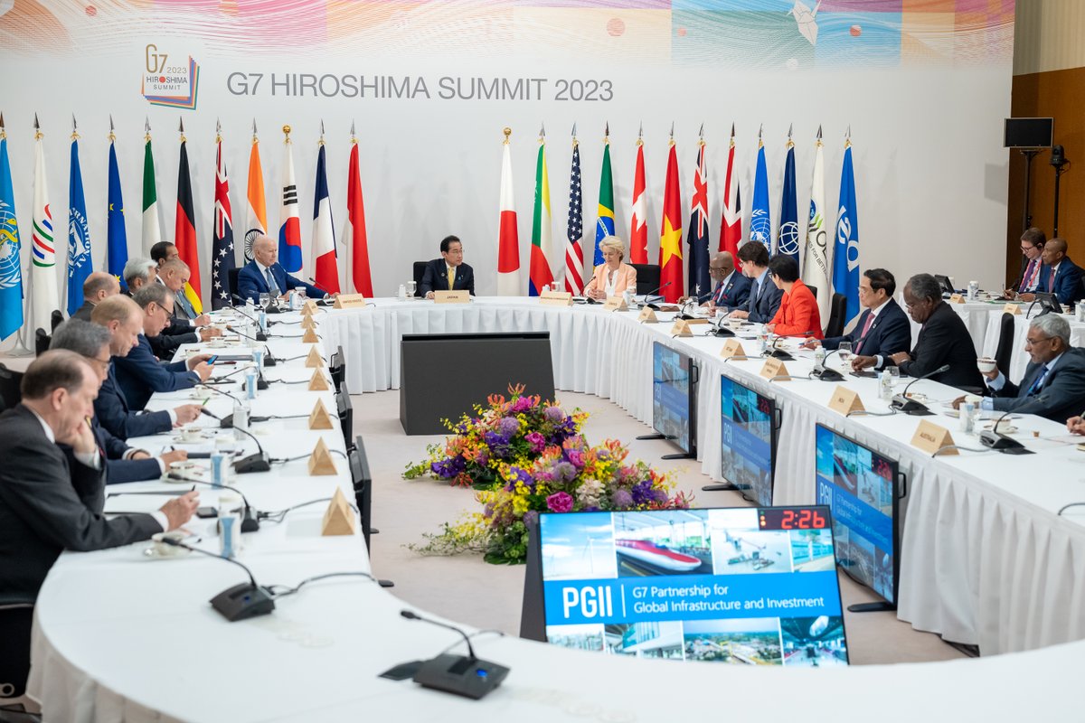 I joined fellow G7 Leaders to highlight the work we’ve done through the Partnership for Global Infrastructure and Investment to mobilize financing for quality infrastructure around the world.

And together, let's recommit to showing that democracies can deliver.