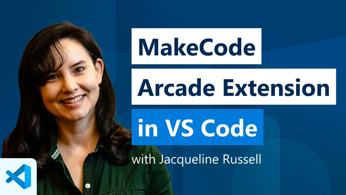 code's tweet image. 📢 On this Thursday's livestream @Jaqster is here to give us a tour around the #MakeCode Arcade 👾 extension for #vscode. Mark your calendar 📆 and join us 🎬 aka.ms/code-livestrea…
8 am Seattle / 11 am New York / 4 pm London #learningtocode