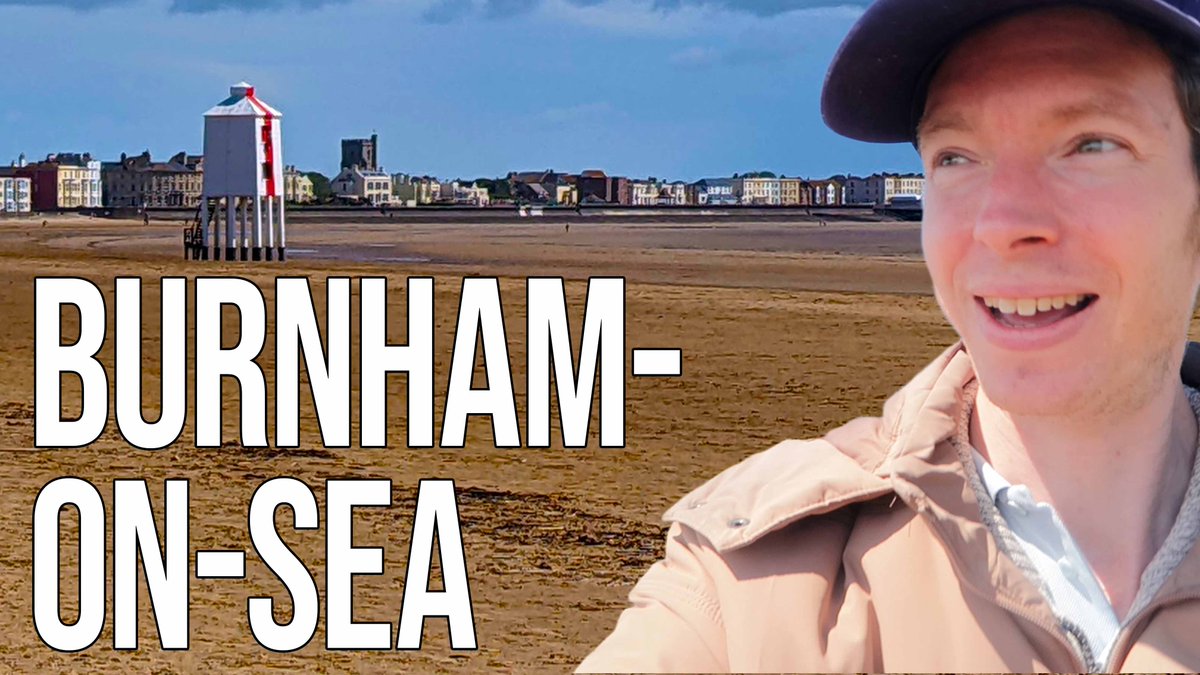 Explore Burnham-on-Sea with me (incl Britain's shortest pier): youtube.com/watch?v=jvwuuV… #seaside #BurnhamBeeches