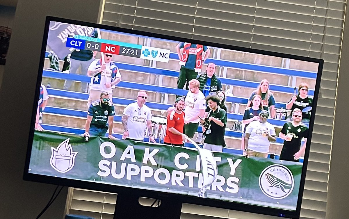 Great to see <a href="/OCSRaleigh/">Oak City Supporters</a> in Charlotte today for the <a href="/NorthCarolinaFC/">North Carolina FC</a> match!

Thanks to all the fans that made the trip down to support our team in the Dogwood Derby! #RootedInNC