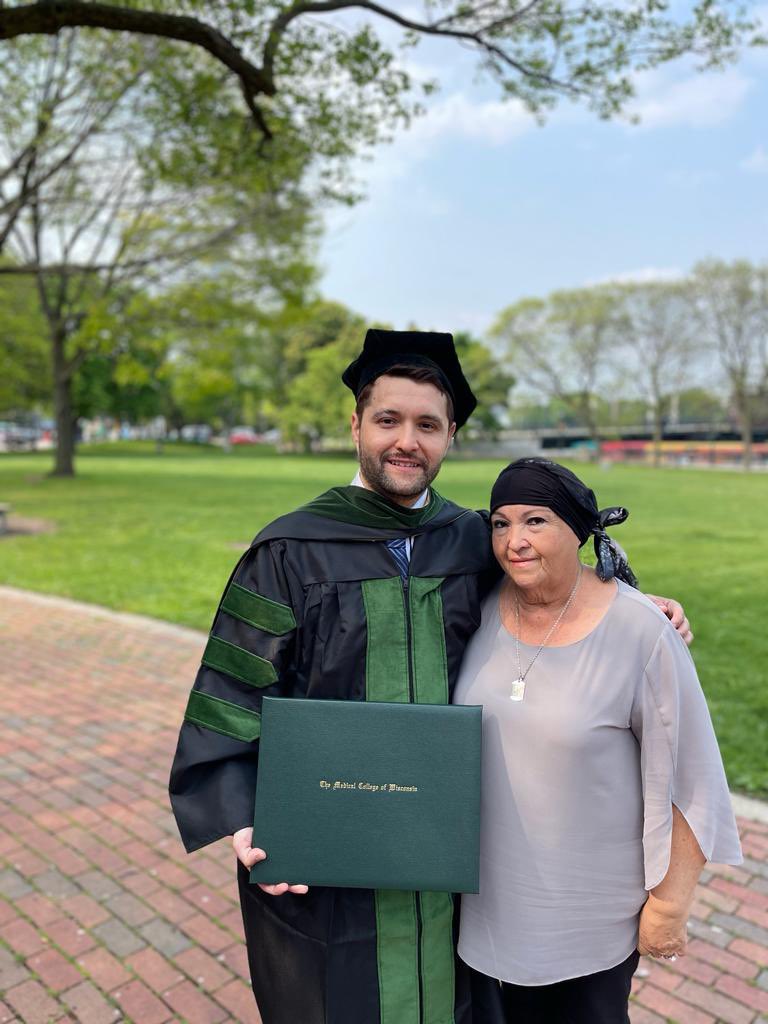 EnriqueMrtinez's tweet photo. So many people to thank, but first Mom and God. Officially an MD. Hard work paid off and wouldn’t have made it without the love and support from so many! https://t.co/XTTpyYyEr0