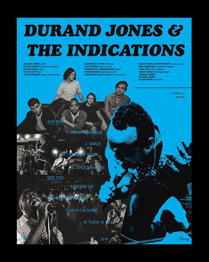 jjustiice's tweet photo. Durand Jones &amp; The Indications Poster Design by moi https://t.co/Bs6ZPKENfr