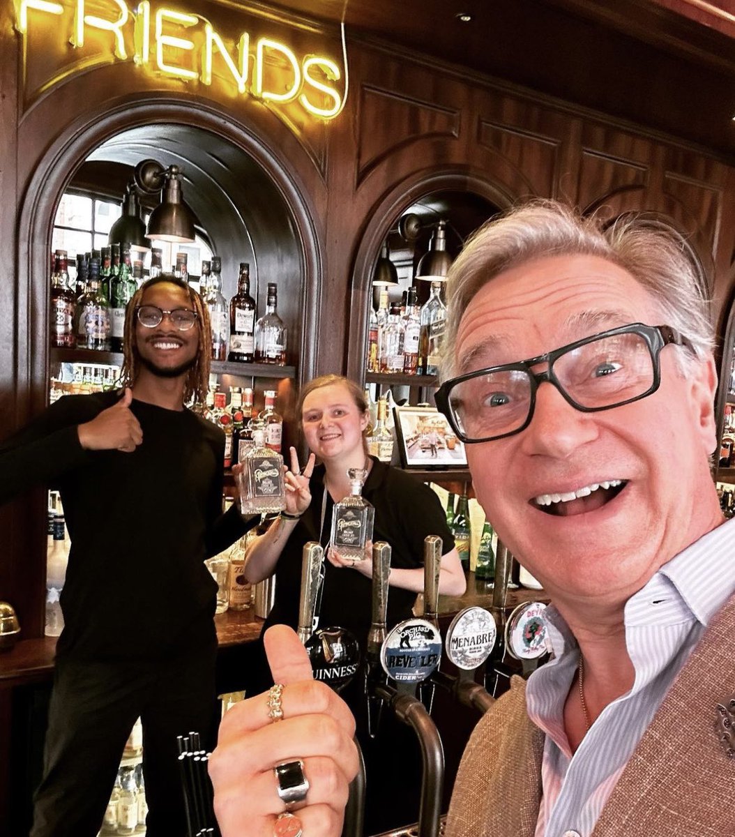 Great to see the brilliant <a href="/paulfeig/">Paul Feig</a> call into the <a href="/TheAudley1/">The Audley Public House</a> to check up on how his rather delicious <a href="/artingstallsgin/">Artingstall's Gin</a> is selling! And the answer is VERY well. It’s worth a visit….thanks Paul for all your support for here and @GrouchoClubSoho <a href="/fife_arms/">The Fife Arms</a> #artingstallsgin #gin