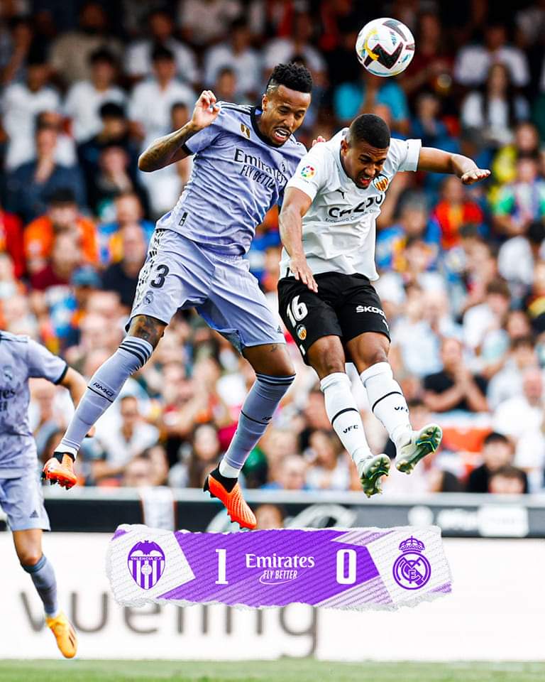 Deyloul3's tweet photo. 🚨نهاية المباراة |
ريال مدريد 0 × 1 فالنسيا
#هلامدريد❤️✌️ https://t.co/wOvK4TtNXU