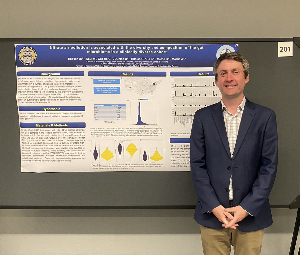 3rd Year <a href="/PACCSM/">PACCSM</a> Research Pathway Fellow Dr. Josiah Radder at #ATS2023

Mentored by Dr. Alison Morris (<a href="/morrisa1668/">amorris</a>)

#ThisIsPACCSM #MedTwitter #PULMTwitter #RIS2023 <a href="/atscommunity/">American Thoracic Society (ATS)</a> <a href="/PittDeptofMed/">PittDeptofMed</a> <a href="/UPMCPhysicianEd/">UPMC Physician Resources</a> <a href="/atsearlycareer/">ATS Early Career</a> <a href="/ATSCPAssembly/">ATS Clinical Problems Assembly</a>