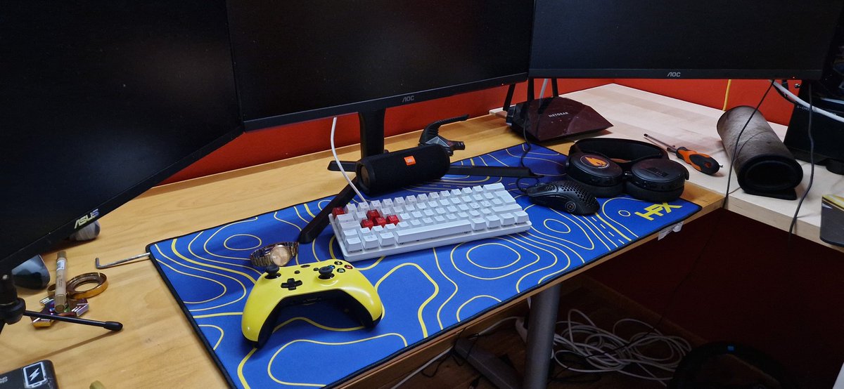 N1ghtsu's tweet photo. Got a new mouse pad from
@HyperflexGG
They just dropped a new collection and
it looks awesome! Go check out! https://t.co/roJwq1ZaFF