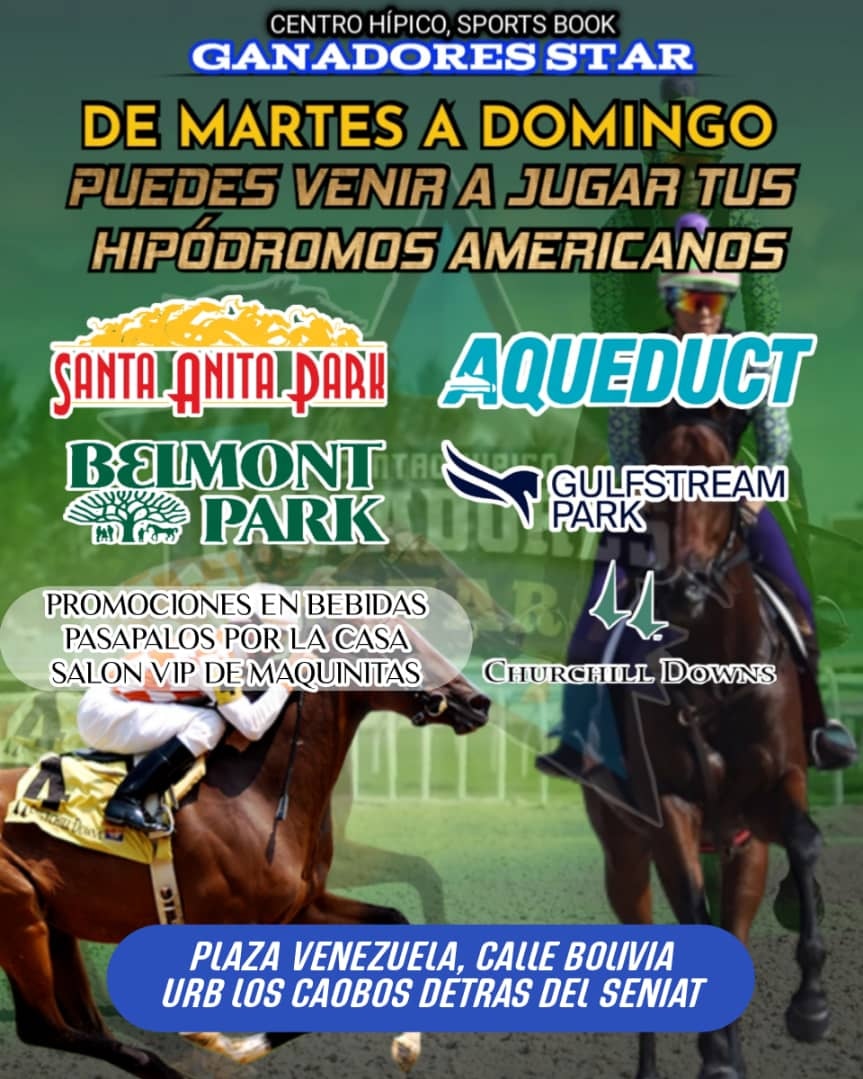 LAPENSION_'s tweet photo. #Hipismo.
⭐CENTRO HÍPICO, GANADORES STAR⭐

4ta. Carrera | La Rinconada @Oficialinh

•Ganador : La Nena #3

•Jockey : J. Aray

•Pizarra : 03/05/04/07/02

•Entrenador : G. Márquez 

•Stud : Don Rafael V 

•Haras : Urama https://t.co/29XTNEeGui
