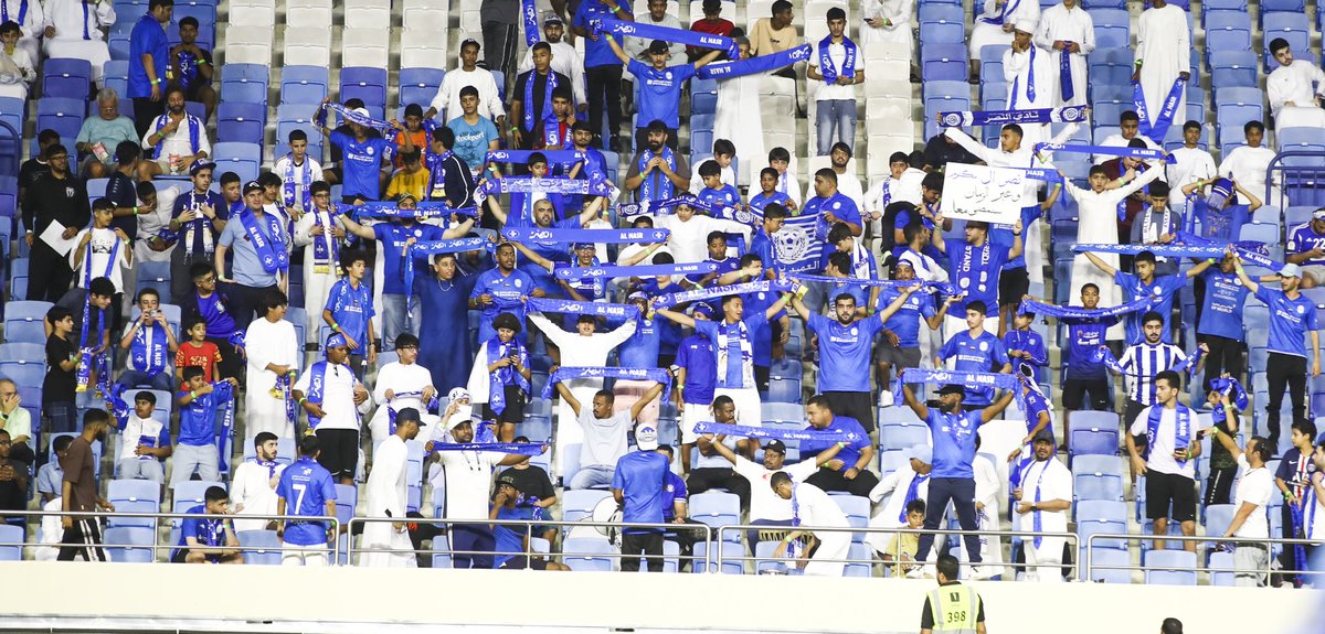 ALNasrSC's tweet photo. كفيتوا ووفيتوا 👏👏
 شكراً على كل ماقدمتموه لناديكم يا أوفياء 💙 https://t.co/uPNqmKLgYA