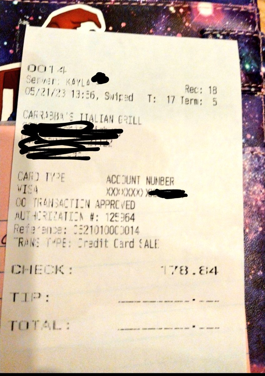 yingling_kay's tweet photo. Why is it always the ones who come from church that think your time isn't worth anything. I make 3.63 an hour so it is a slap in the face when you tell me I gave you such good service then do this. Total comes to 178.84 and you felt the need to just sign. Ugh https://t.co/y7dnpMp1Ut