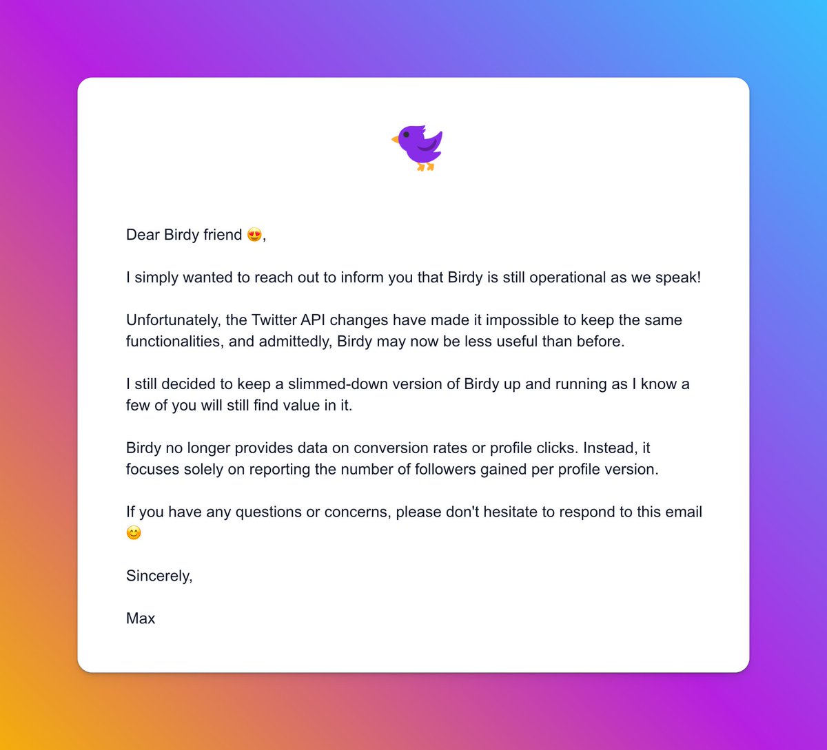 birdy.so (Profile A/B Testing) tweet media