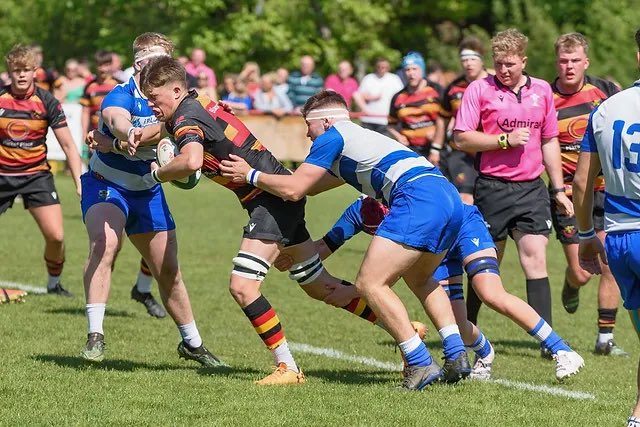 OHughesRugby's tweet photo. Some fantastic experiences with the whistle this year…

Dewar Shield Final 🏆 @principalitysta 
Dragons Cup Finals 🏆 @rodneyparade 
Caerphilly Youth District Cup Final 🏆

Greatfful for the fantastic hospitality I’ve received at all clubs throughout the year👊

#ComeOnRef https://t.co/nzXjKpoa5R
