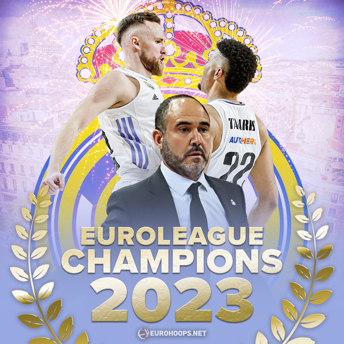 REAL MADRID IS THE #EUROLEAGUE CHAMPS OF 2023