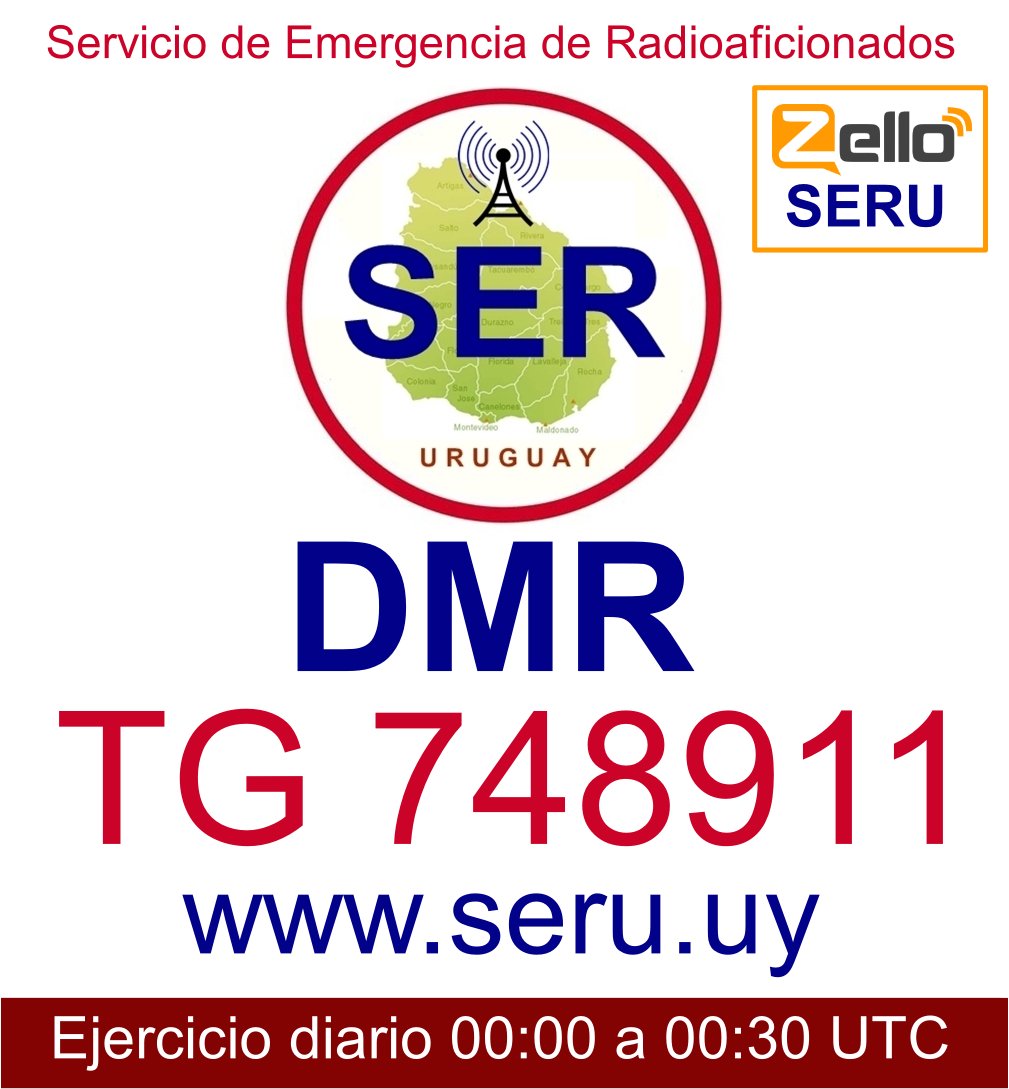 Servicio de Emergencia de Radioaficionados Uruguay (@serucx) on Twitter photo 2023-05-21 18:49:47