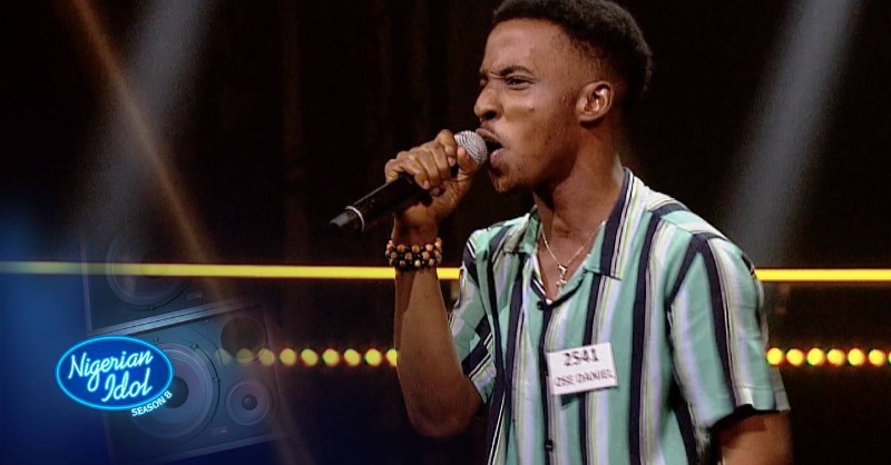 Nigerianidol's tweet photo. Ose Daniel sailed smoothly into the #NigerianIdol Top 10 following his performance of ‘Catch Me If You Can’ by @adekunleGOLD. Tap the image to watch.