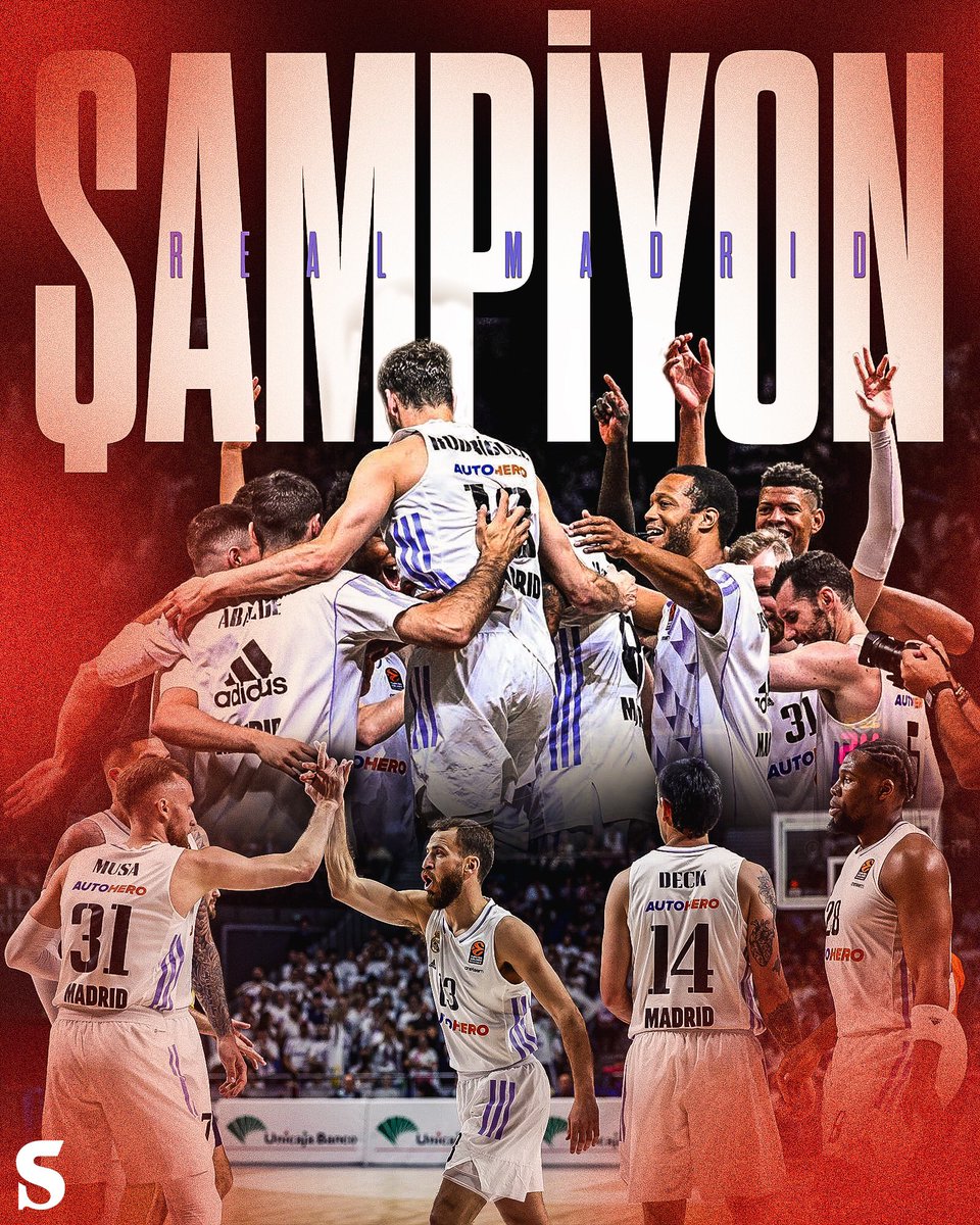 SocratesDergi's tweet photo. 🏆 EUROLEAGUE'DE ŞAMPİYON REAL MADRID 🇪🇸

#F4GLORY https://t.co/9WyDmQgNgj