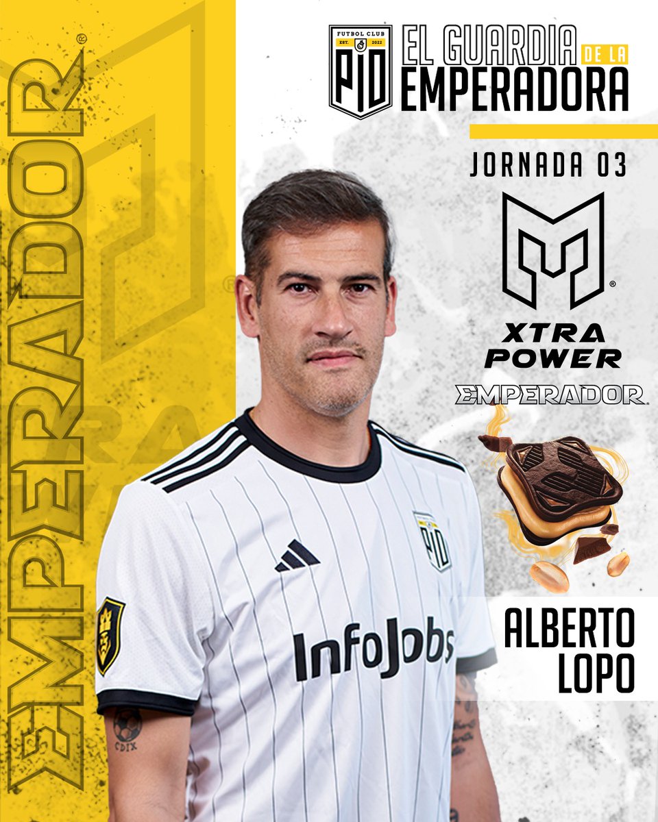 ¡Sacó todo su #PuroPioconXtraPower de @Emperador_mx cuando más lo necesitabamos! Los fans de Pio han elegido a Alberto Lopo como el Guardia de la Emperadora de la Jornada 3.