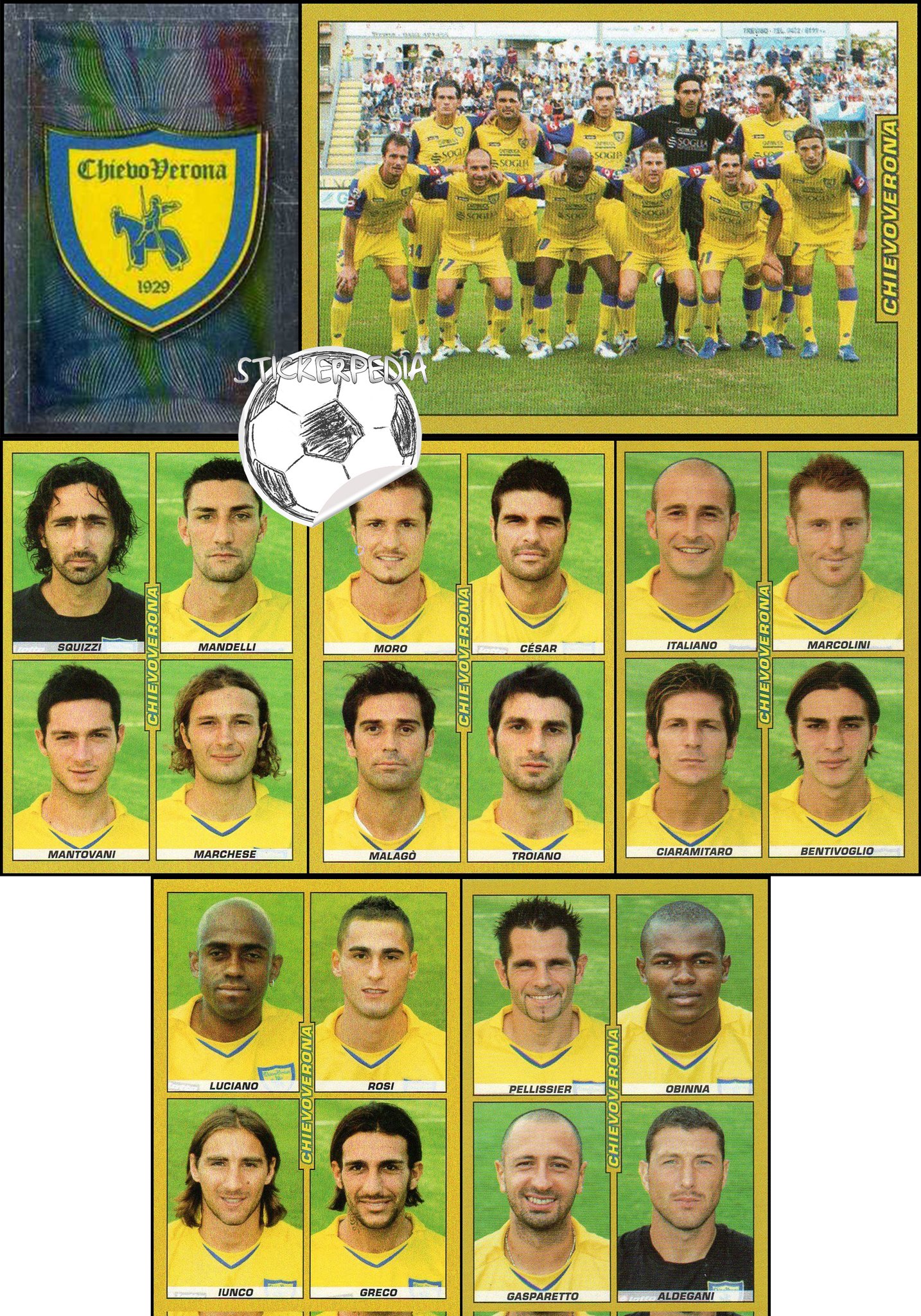 Stickerpedia on X: Chievo Verona 2007/08 #SerieB winner