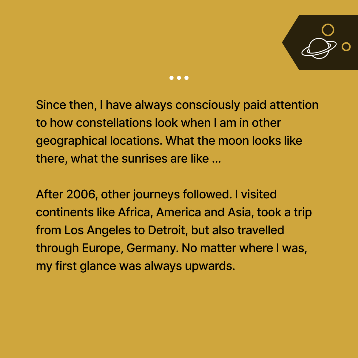 A story of one of our founders. Part 6. Do you do this too?

#web3
#nftcommunity
#space