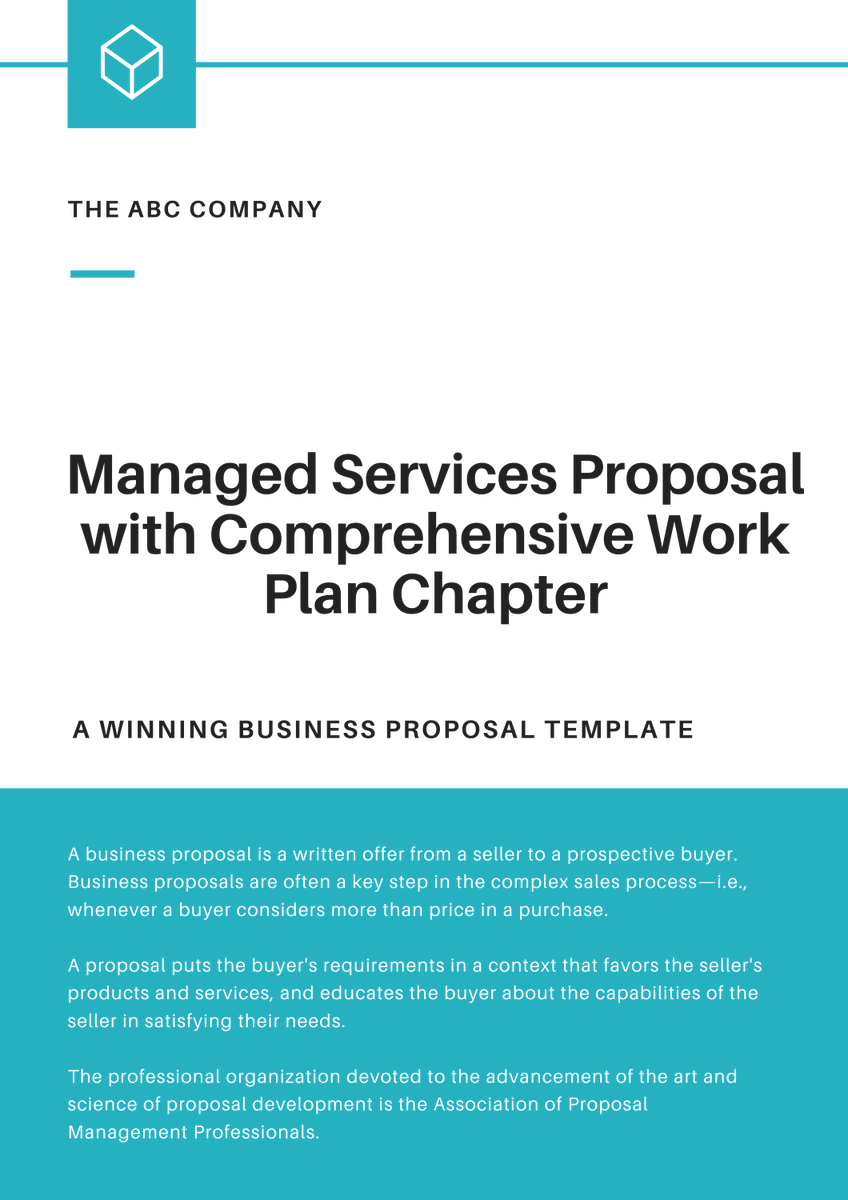 rfplytemplates's tweet photo. Managed Services Proposal Template with comprehensive work plan chapter Don’t start from scratch again by writing paragraphs almost every proposal https://t.co/Xn2IVdAUki #ManagedServicesProposalTemplate #comprehensiveprojectmanagement https://t.co/InPRR0IF1X