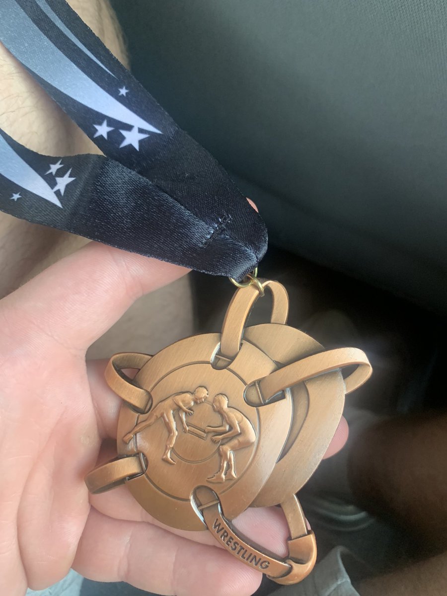 Took 3rd today in my first Freestyle Tournament at USAWNJ FS/GR STATE CHAMPIONSHIP!!!