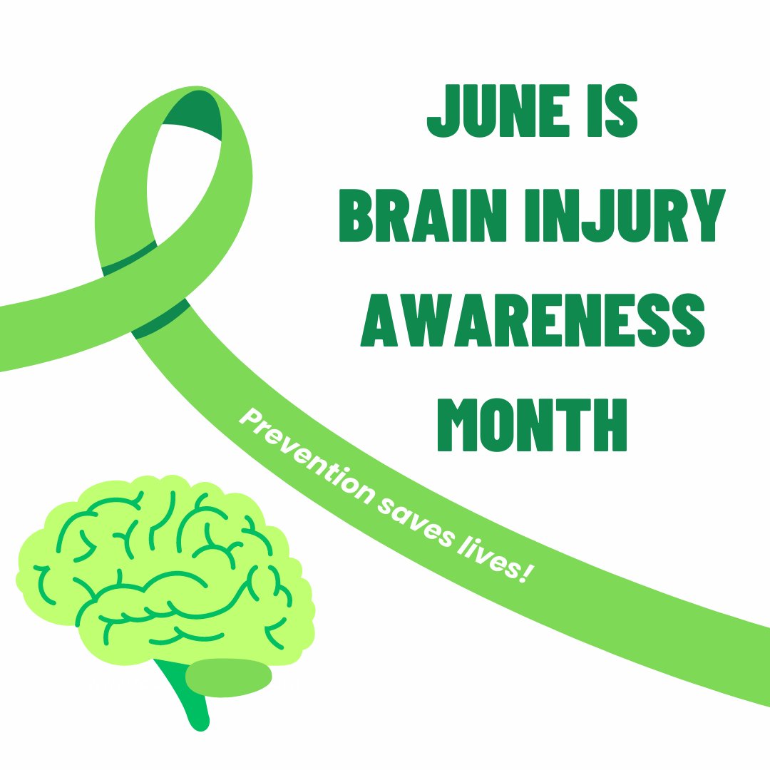 June is Brain Injury Awareness Month, and prevention can save lives! 

Speak up and spread the word to help raise awareness for brain injury prevention.

🤝 Together, let’s empower ourselves and those around us to make safety a priority.

#BrainInjuryAwarenessMonth #Brainstreams