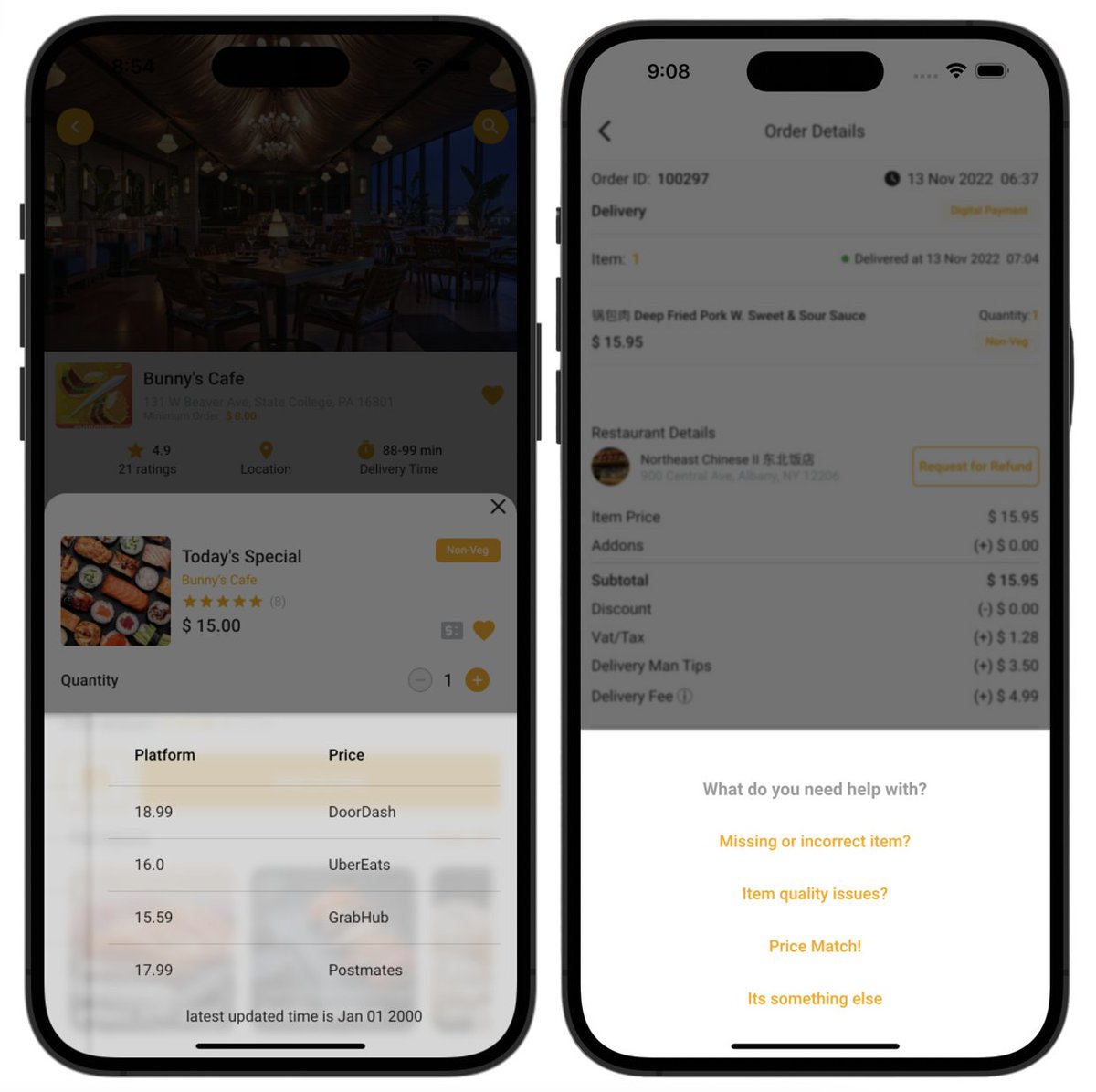 YummyNinjaDAO's tweet photo. 📱 The price comparison table allows you to see visually the price of the same food costs on different platforms

⏫ You can also earn some extra profits by uploading the price information via Yummy Ninja

#Web3 #Decentralization #NFT #Crypto #Food #SocialFi https://t.co/MfZGqn31QY
