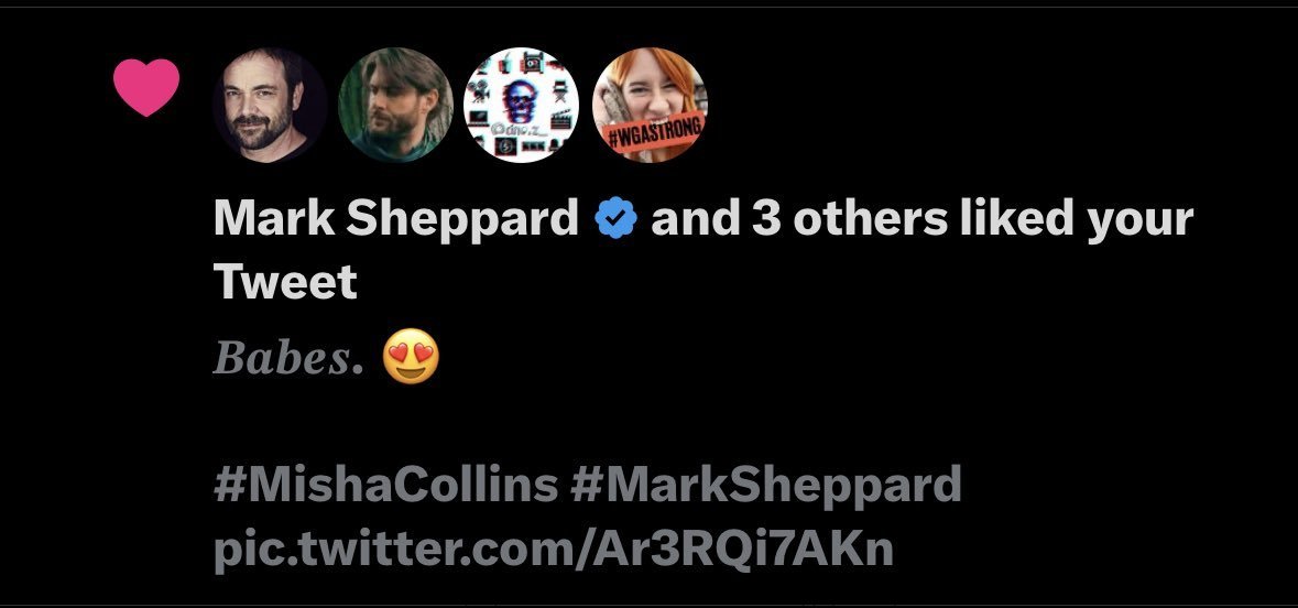 Steph, your excitement is contagious! #MarkSheppard.

Temu code for code!
/147731834/