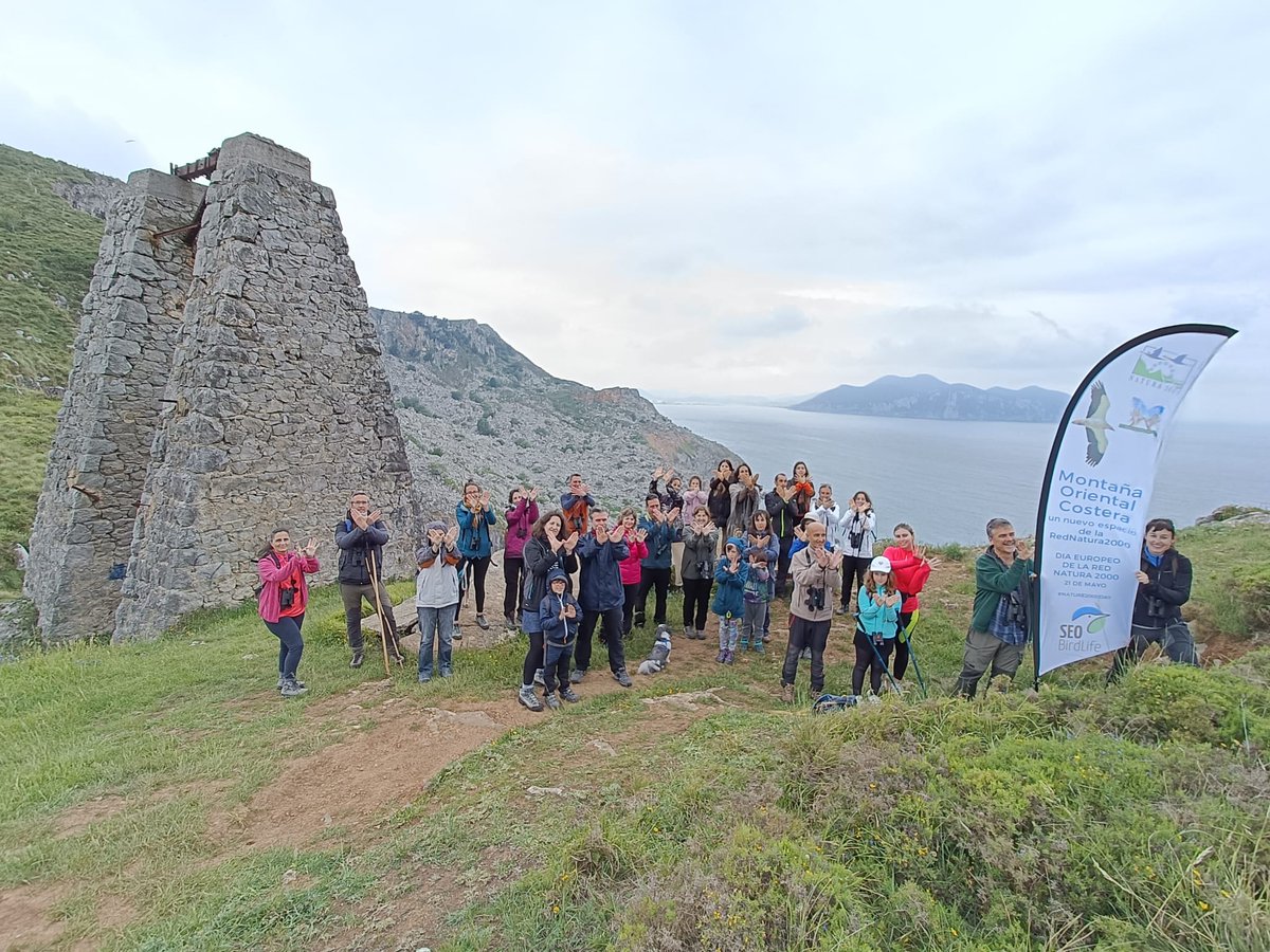 seo_castro's tweet photo. 🦋👐🏻Hemos celebrado el #Natura2000Day 🦋👐🏻 a lo grande en la maravillosa #MOC Montaña Oriental Costera de Cantabria IBA 422 @SEO_BirdLife, con una ruta por Liendo en conjunto con @ecologistas Cantabria. 
Ha sido una jornada fantástica. 
¡Pronto toda #MOC espacio #RedNatura2000! https://t.co/KlYe1UrsSn