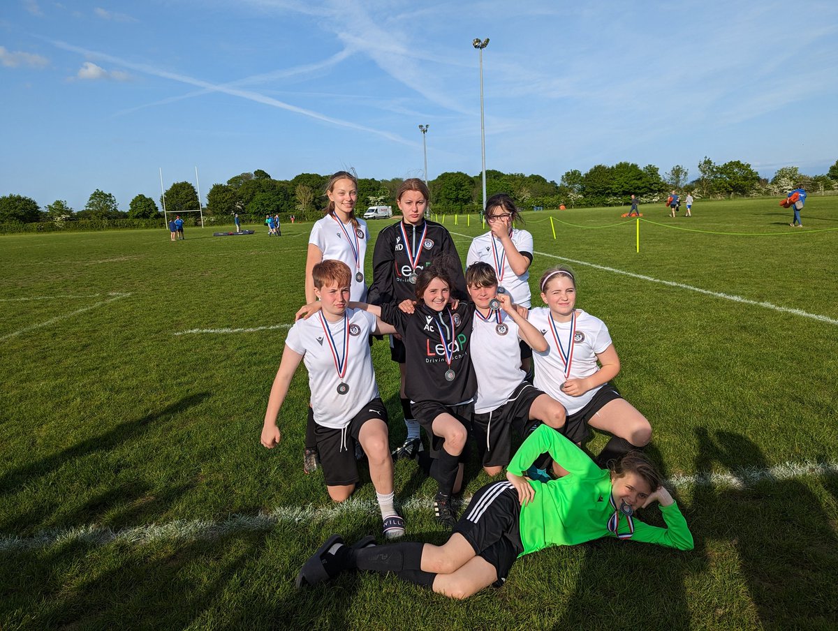 Great to have three Lioness teams at three different age groups playing in the @TNTLGFC competition today. All the girls had a great time and congratulations to our U13s who finished runner's up 🖤🤍⚽