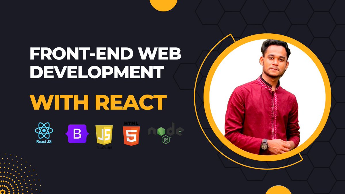 efrtakher_web's tweet image. Learn what you want. There is enough to learn for a lifetime, so don’t feel like you have to follow the hype. Frameworks and libraries come and go, fundamentals remain, so I would recommend focusing on HTML, CSS and JavaScript if you get to choose (and do frontend).
#Frontendweb