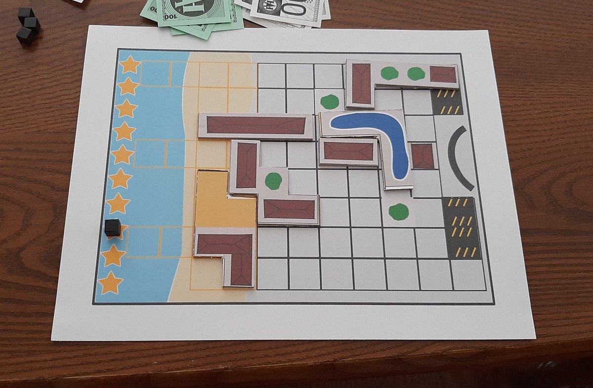 Belltower Games (Jeff) on Twitter "Sunday afternoon Polyopoly test
