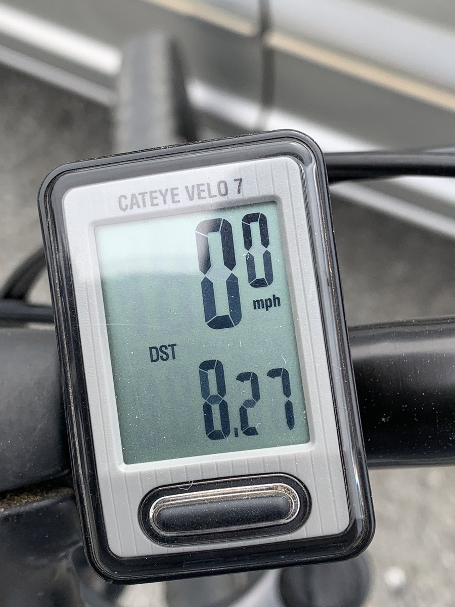 Ok, 8.2mi is not that much I admit but for day 1 of an office nerd sitting on a desk pretty much the whole year, I think I did good pushing myself today to get out and ride. My legs are dead. Goal next ride is 30mi. Wish me luck. 🤣