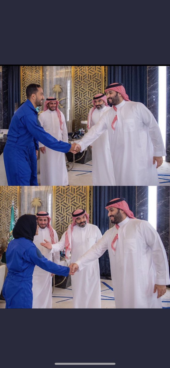 طموح شبابنا السعوديين في عنان السماء.. 🚀 🇸🇦 

#نحو_الفضاء 
#ريانة_برناوي 
#علي_القرني 
 #نحو_الفضاء