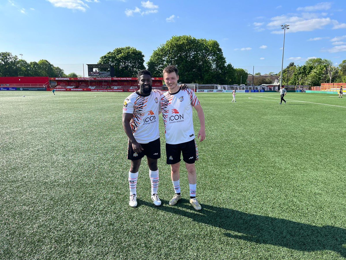 Absolutely amazing day today⚽️

Proud to be part of the <a href="/Celeb_FC/">Celeb_FC</a> family❤️