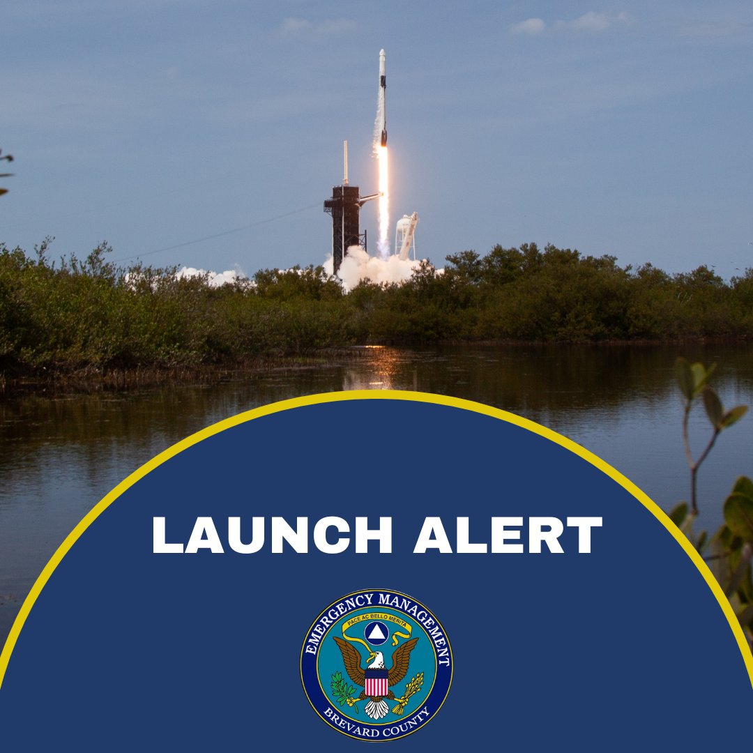 Brevard EOC on Twitter "5/21/23 330 PM We have activated our launch