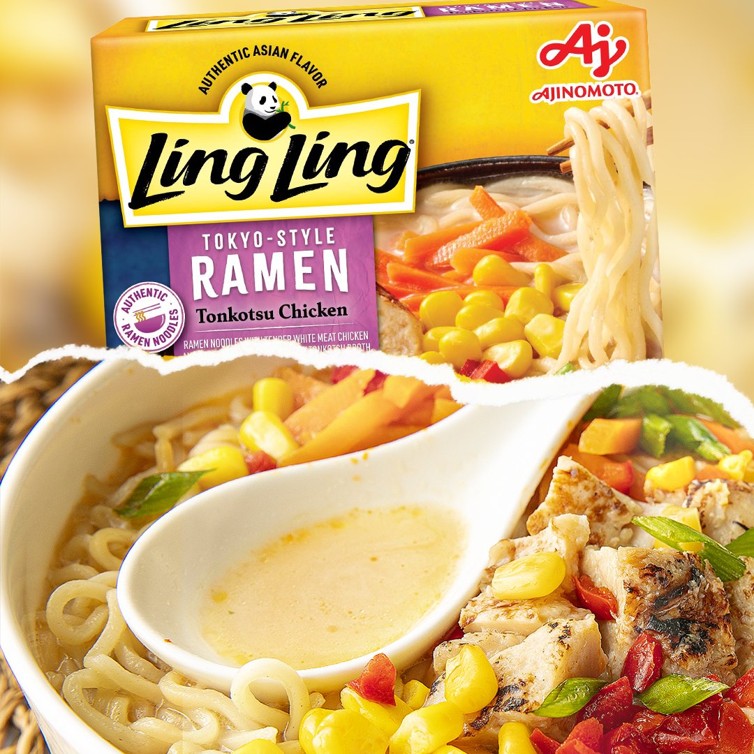 LingLingPanda's tweet photo. Savory broth, tender noodles, and an array of fresh, flavorful ingredients, all combined to create a truly authentic and unforgettable ramen experience. Enjoy our Ramen at home with our mouth-watering bowls 😍🍜

Shop Ling Ling near you with the link in our bio! https://t.co/YmeLsyeJYI