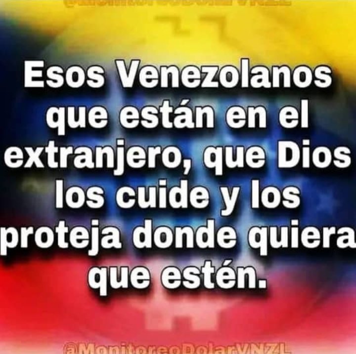 Que Dios los acompañe y tengan éxitos. Ellos migraron por la falta de trabajo, la persecución político-ideológica, la inseguridad producto de la violencia, los problemas socioeconómicos, el mejoramiento de la calidad de vida, la búsqueda de desarrollo ...