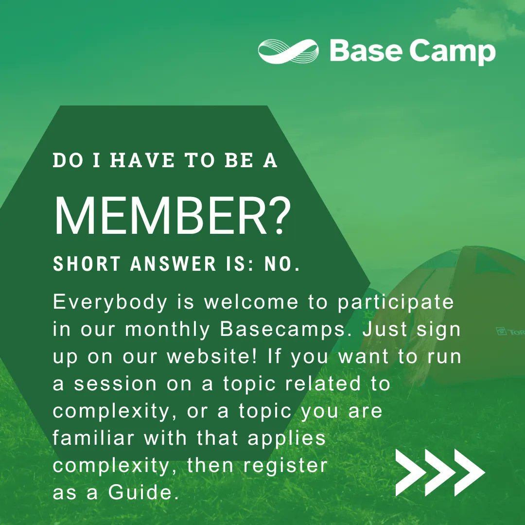 ComplexAdvent's tweet image. Curious about #complexity?

Join the #ComplexityAdventures #basecamp on Saturday, May 27, 2023 - from 15:00 to 18:00 UTC.

Meet fellow #adventurers, participate in the guided #session about #EcoTechTones 🌱.

Everybody is welcome! To register: complexityadventures.com