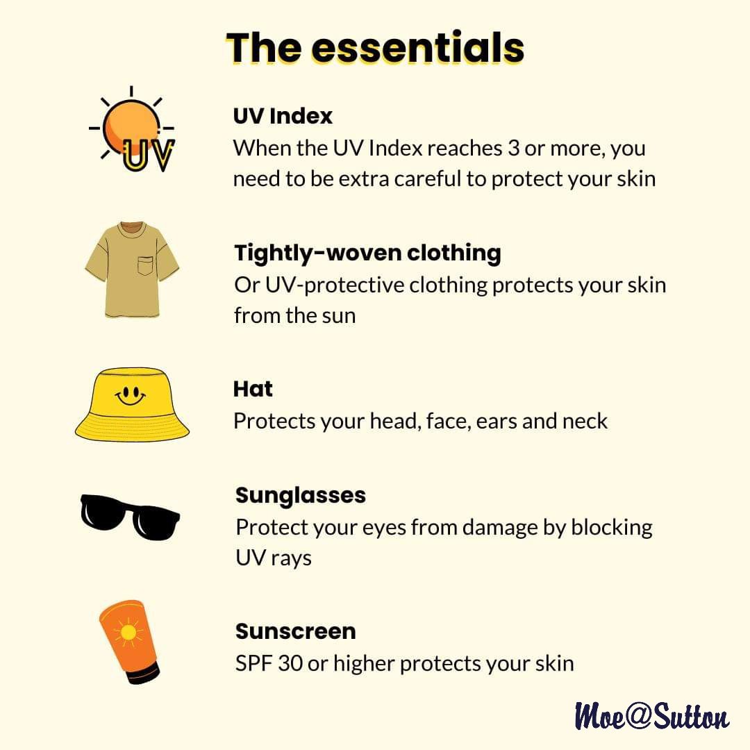 The days are getting longer, the sun is back, and summer is almost here! 

While we’re all excited to be spending more time outside, it’s important to remember to practice sun safety.

bit.ly/3OnjHBJ