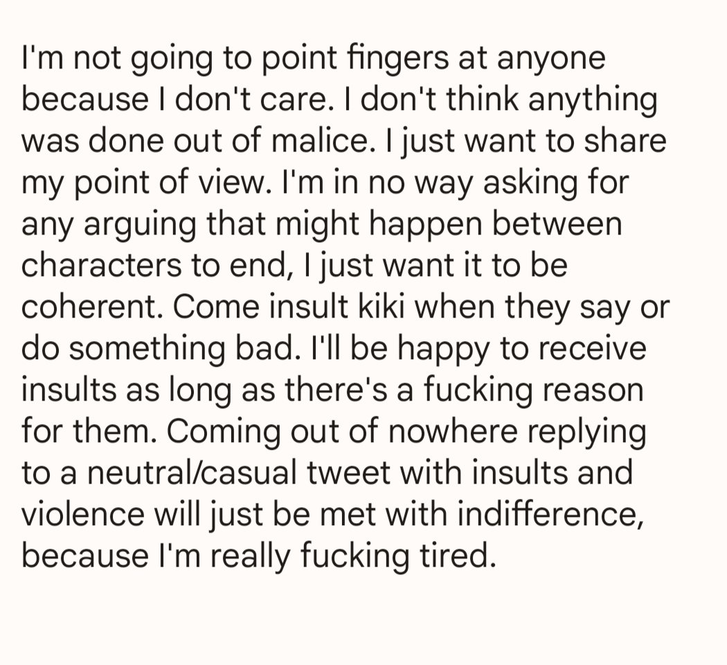 erȋ̈s.⠀ Regarding some things I've been having issues with lately. I'd appreciate it if you gave it a read. 

This isn't aimed at anyone in particular, it's more of a general thing. If anyone wants to talk I'm more than happy to do so