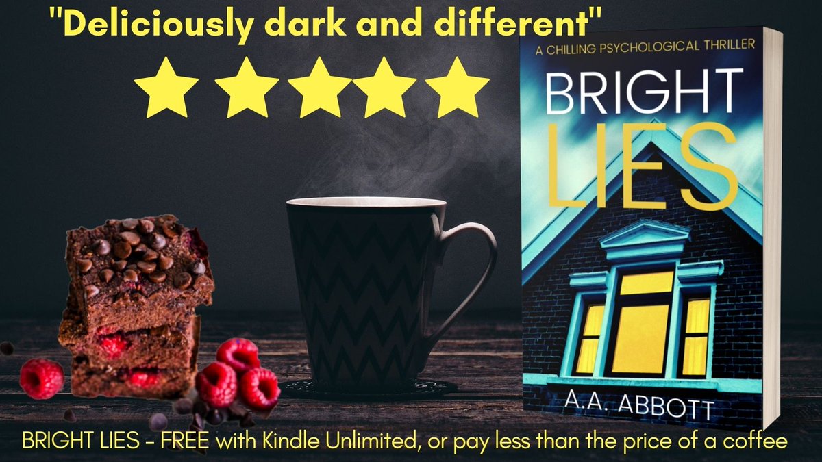 "Deliciously dark and different."

I'm thrilled by #BrumHour writer
@HorticulturalH's #5star #BookReview for BRIGHT LIES!

Read it here: amazon.co.uk/gp/customer-re…

⭐️⭐️⭐️⭐️⭐️

In #audio, #ebook, #KindleUnlimited, paperback, #LargePrint &amp; #dyslexia-friendly #books.

#suspense #book