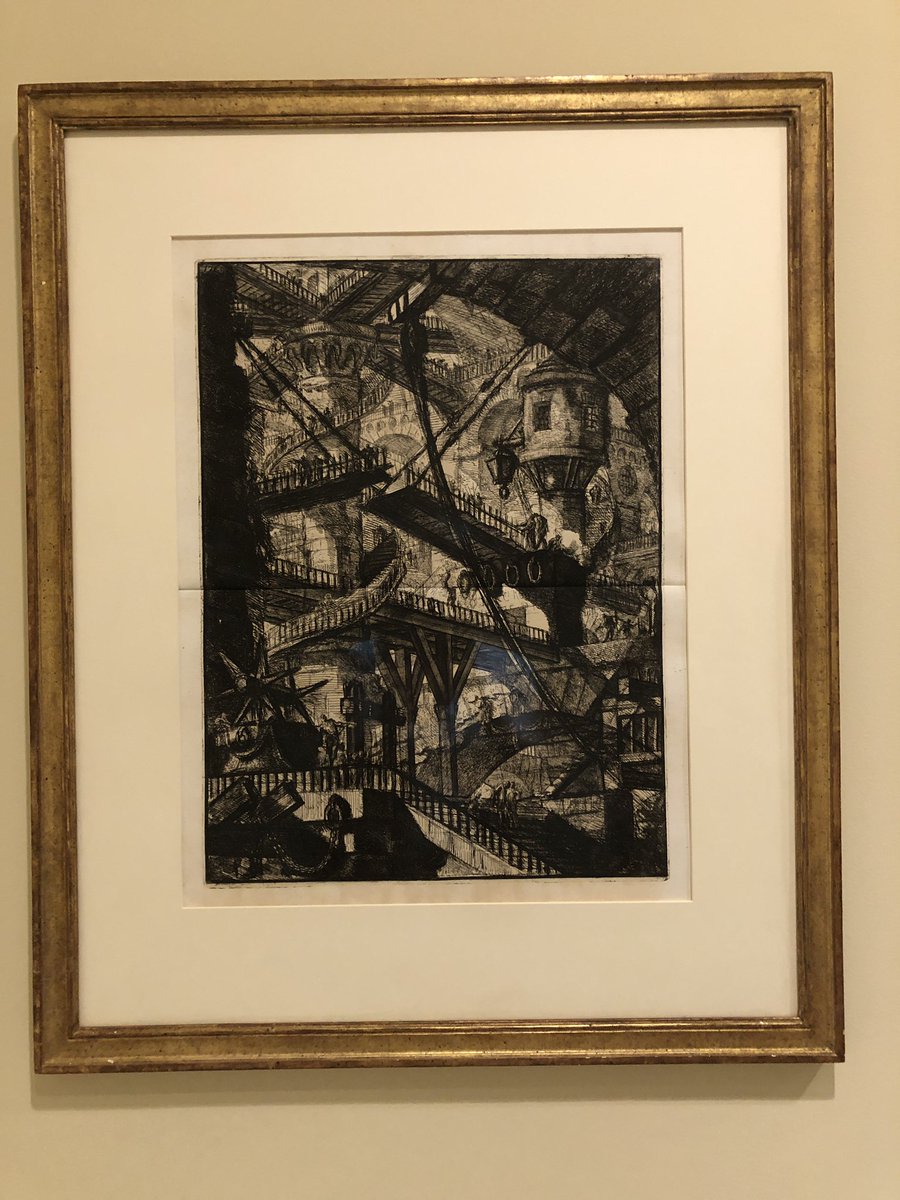 piranesiusc's tweet photo. Four stunning Piranesi etchings on display at the Columbia Museum of Art. From the bequest of Robert Y. Turner. @ColaMuseum https://t.co/fgQVdoEJB8