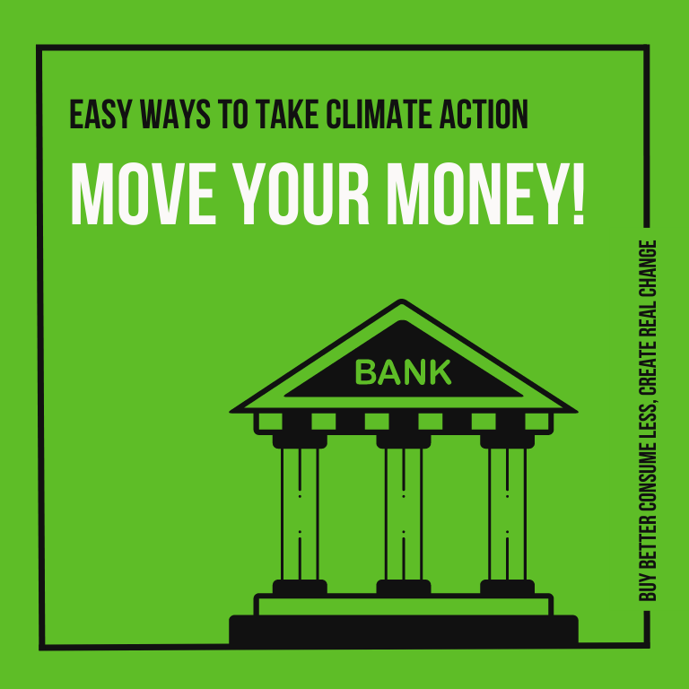 Don't want to fund fossil fuels?

Move your money! Major banks are investing in #FossilFuel expansion projects.

Our savings and pensions can be part of the problem - or part of the solution:

ethicalhour.com/ethicalbusines…

#BankingOnClimateChaos #BuyBetterConsumeLess #EthicalHour